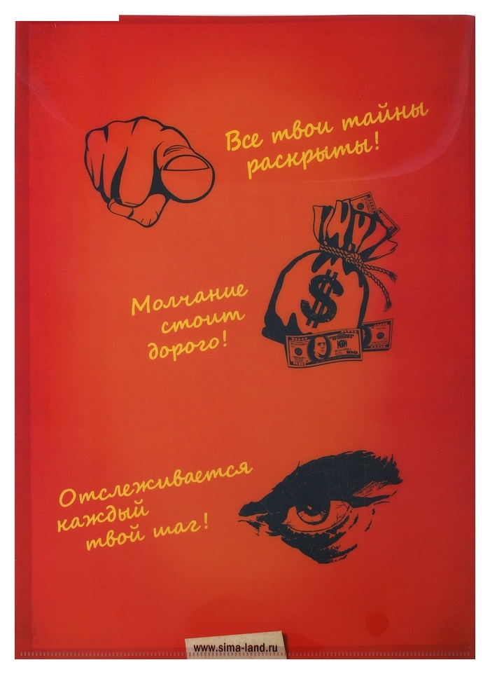 Папка для документов Досье на тебя