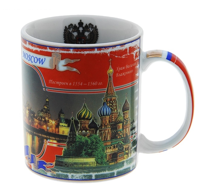 Кружка Москва. Коллаж
