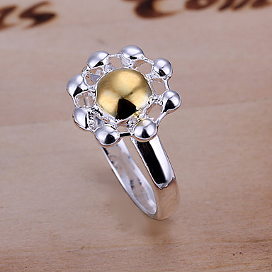 Красивое кольцо Дизайн Цветы