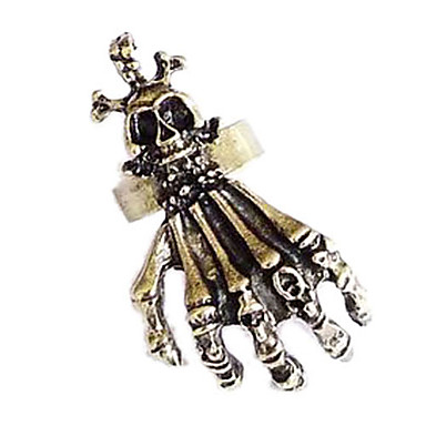 Vintage Skull вурдалака рук Открытие кольца