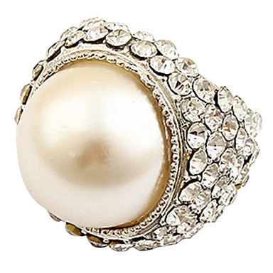 Sweet Стиль Pearl White Ring