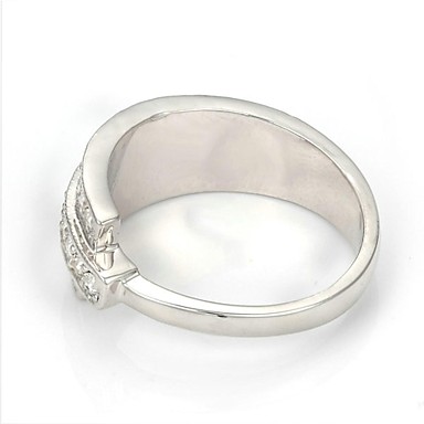 Сияющий кристалл Австрия Triple-Бар  Ring