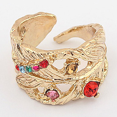 Sweet Стиль Rhinestone кольца