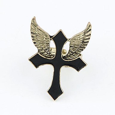 Корейской моды личности Крылья установочное кольцо