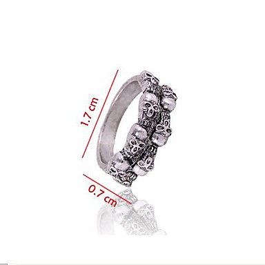 (1 шт) Европейский Unisex Кольца (серебро)