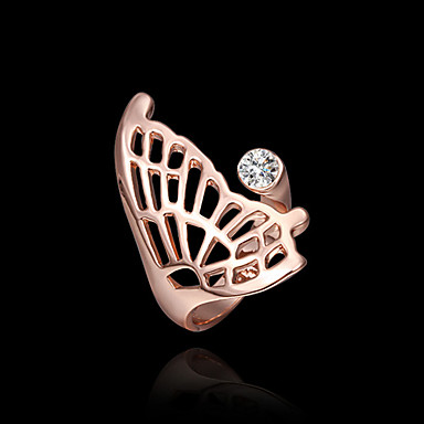 Партия Swan Rhinestone кольца