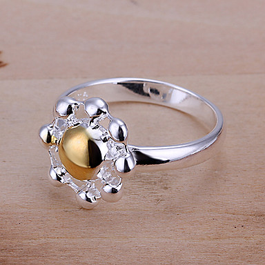 Красивое кольцо Дизайн Цветы