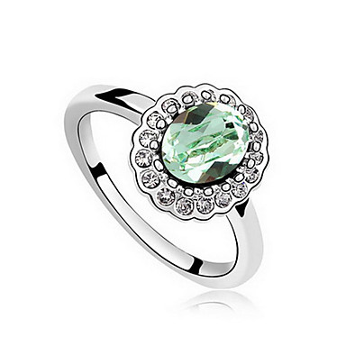 Австрия Crystal Любовь кольцо (разных цветов)