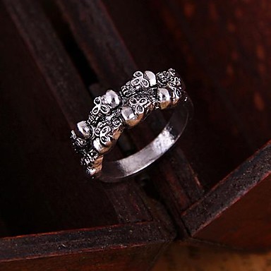 (1 шт) Европейский Unisex Кольца (серебро)