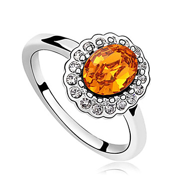 Австрия Crystal Любовь кольцо (разных цветов)