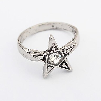 Европа и Соединенные Штаты преувеличены Pentagram кольцо сплава