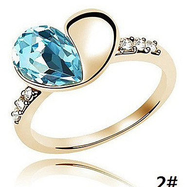 Половина сплава Crystal Heart Ring