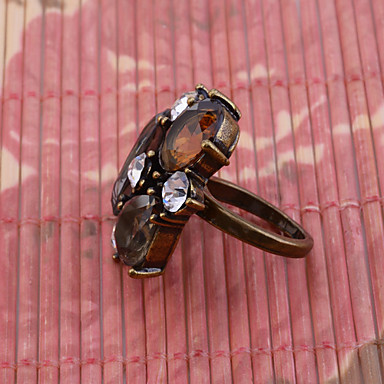 Lureme Vintage Rhinestone кольца