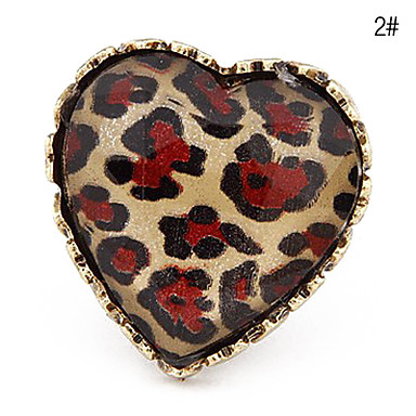 Регулируемые Heart Shape шляпа сплава кольцо