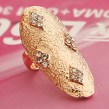 Овальный Diand Ring Finger (случайный цвет)