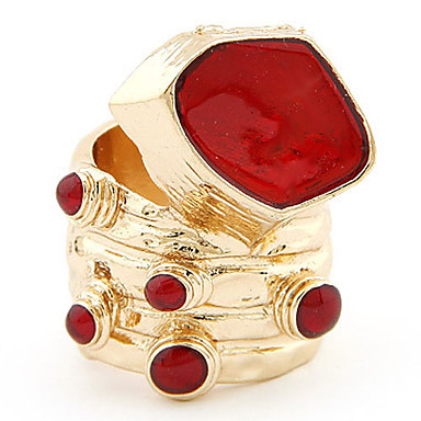 Square Ring сплава кристалла (разных цветов)