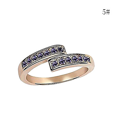 Модное кольцо сплава австрийской Crystal (разных цветов)