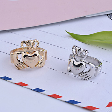 Сплав Сердце Royal Crown условного звонка (разных цветов)