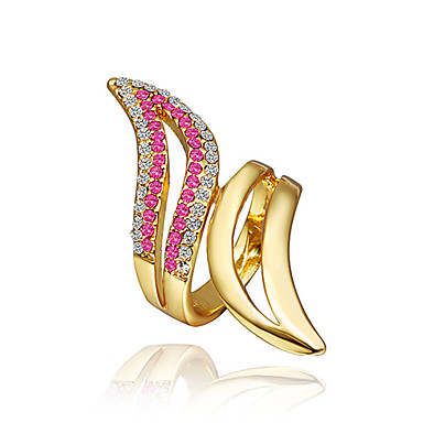 Мода Мульти Rhinestone кольца