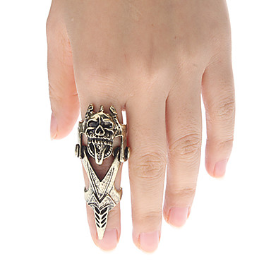 Vintage Style Демон Скелет формы Knuckle Ring