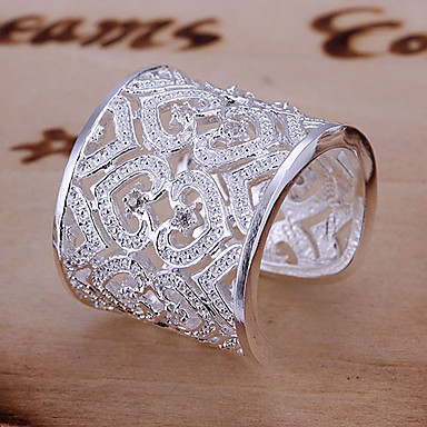 Сияющий Rhinestone Полный Регулируемые кольца
