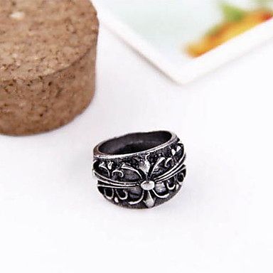 Chrome Hearts Chrome Hearts Кольцо женское Для мужской корейской версии приток людей ретро ювелирные Резные Кольцо R757