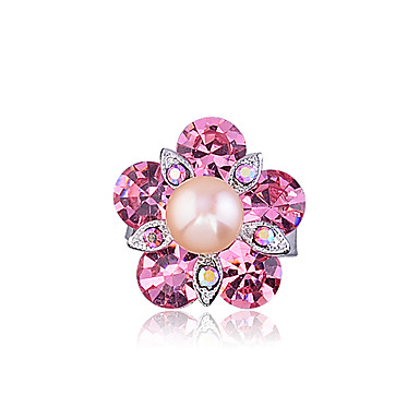 Цветочный Кристалл Pearl Ring (разных цветов)