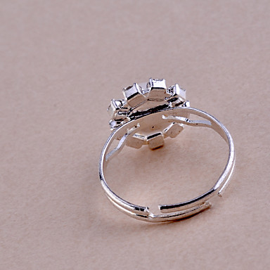 Алмазный Вокруг Pearl Ring сплава (ассорти цветов)