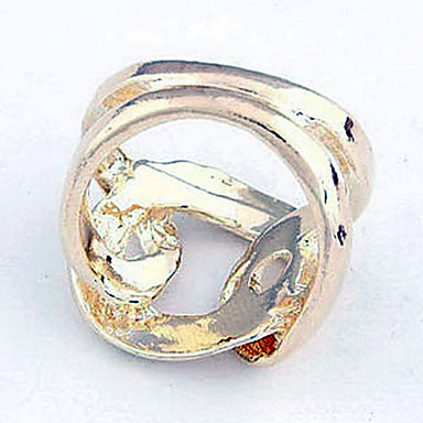 Позолоченные Сплав \"8\" Ring