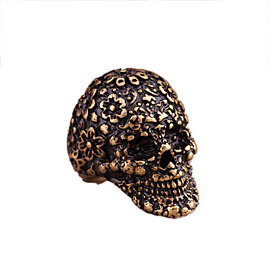 Vintage Skull Ring вырезать шаблоны (разных цветов)