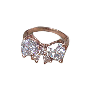Женская мода Белый Rhinestone кольца (1 шт)