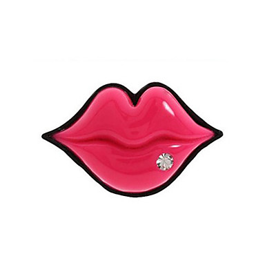 Акриловые Циркон Red Lips условного звонка