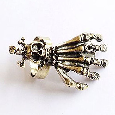 Vintage Skull вурдалака рук Открытие кольца