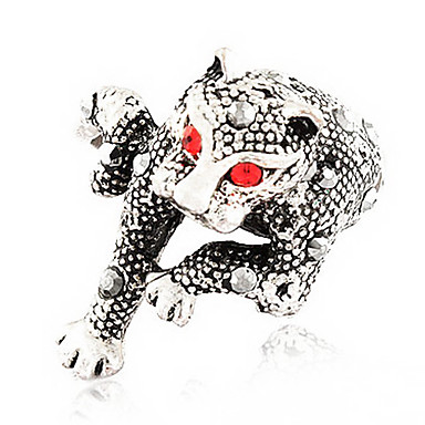 Мода сплава Rhinestone шляпа кольцо (Random Color)