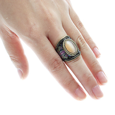 Ретро красочные Изысканный Diand Ring