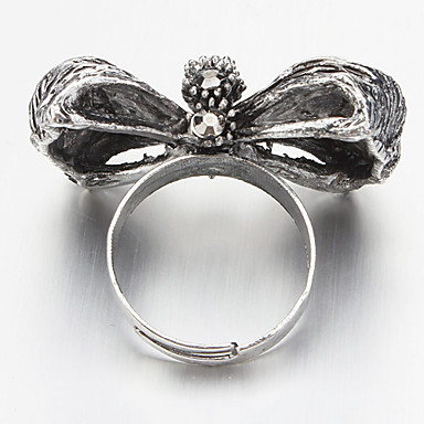 Биг Боу Темперамент Ретро Diand Ring
