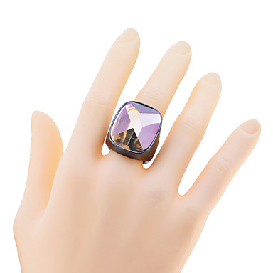 Lureme Достойный Красочные кольцо Gem