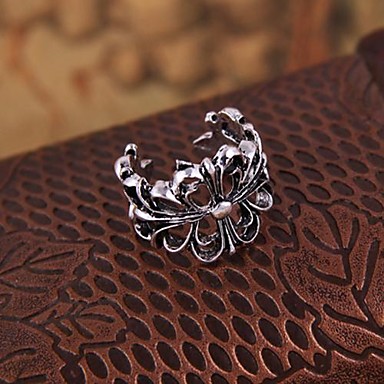 (1 шт) Урожай Unisex Кольца (серебро)