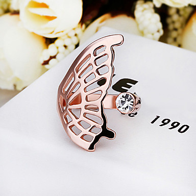 Партия Swan Rhinestone кольца