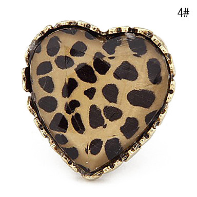 Регулируемые Heart Shape шляпа сплава кольцо