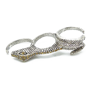 nk Стиль сплава Змея Pattern Three Rings
