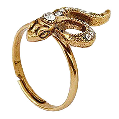 Blingbling Алмазная Змея кольцо формы