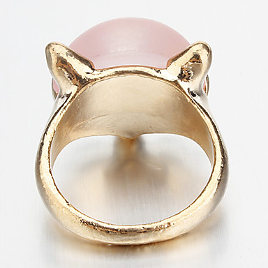 Sweet Little Fox розовый бриллиант кольцо
