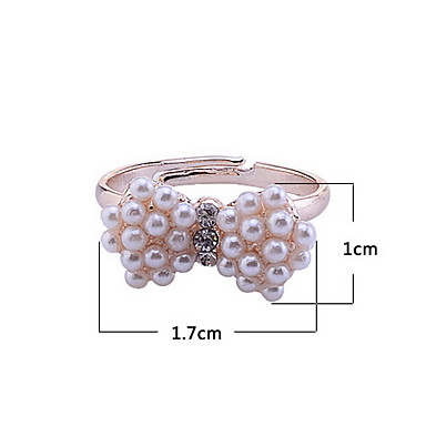 Позолоченный сплав Pearl Bowknot условного звонка