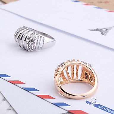 Lureme сплав Циркон полым из кольца (разных цветов)