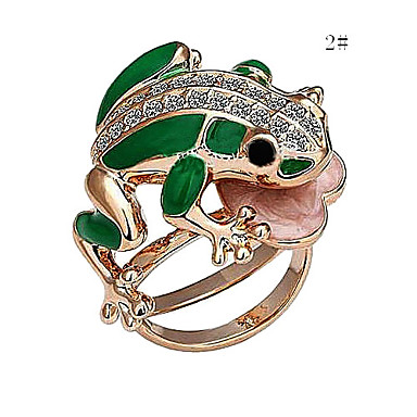 Симпатичные сплава циркония Frog условного звонка (разных цветов)