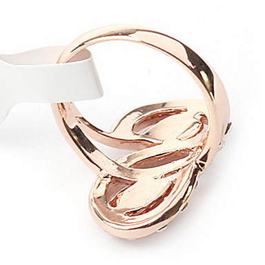 Двухместный Opal Rhinestone кольца