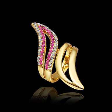 Мода Мульти Rhinestone кольца
