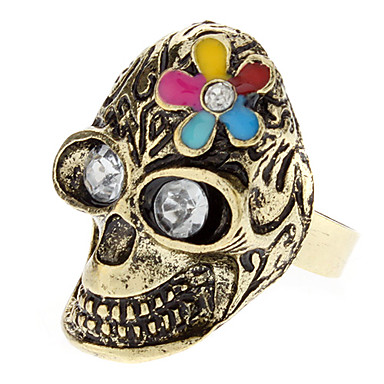 Lovely Lady Skull Ring sk