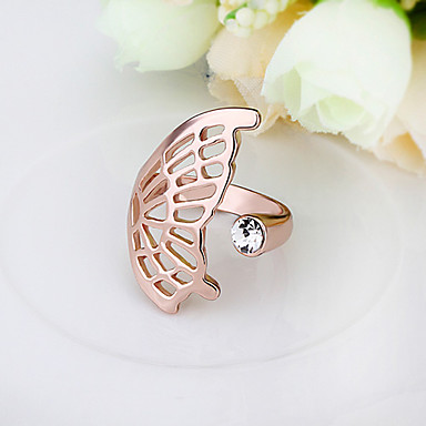 Партия Swan Rhinestone кольца